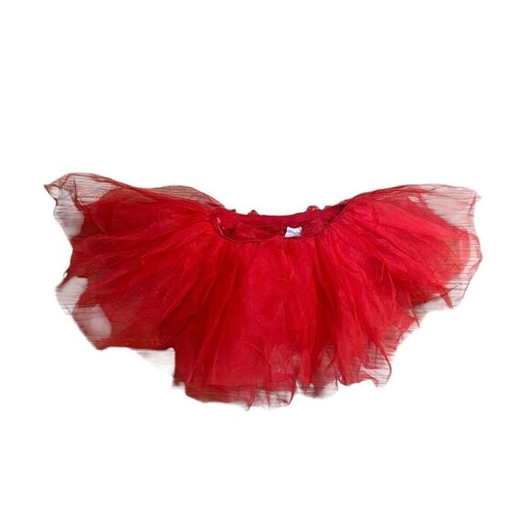 Revolution Adult small Christmas red valentines jazz tap dance recital costume - Picture 5 of 5